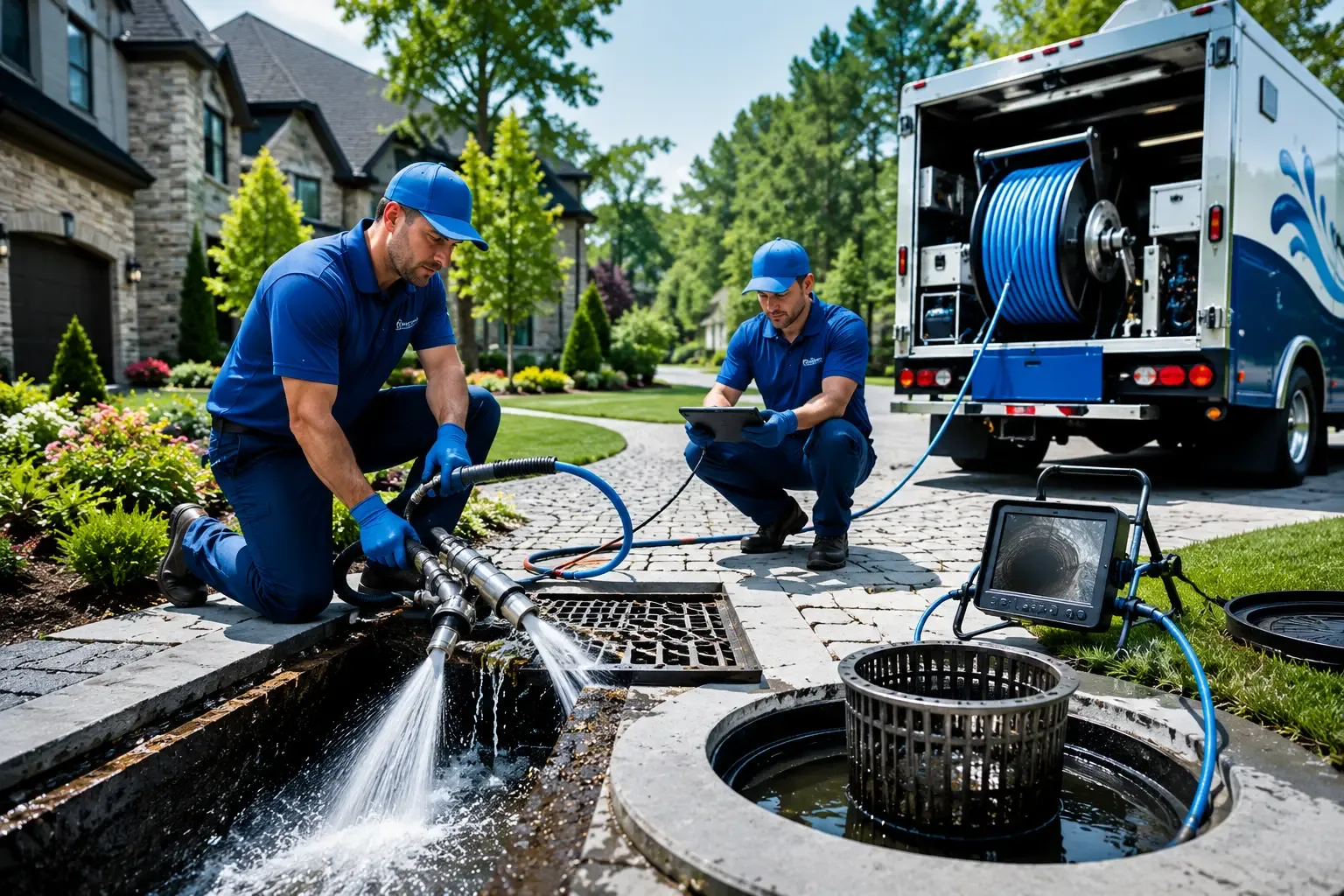 Local outdoor drain cleaning professionals in Alexandria, OH