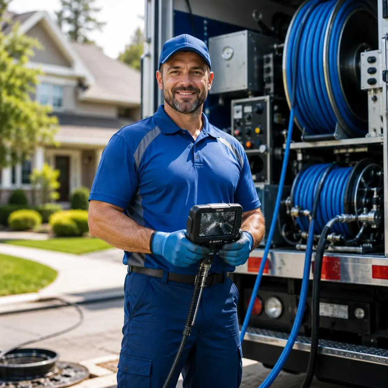 Local outdoor drain cleaning specialists in Alexandria, OH